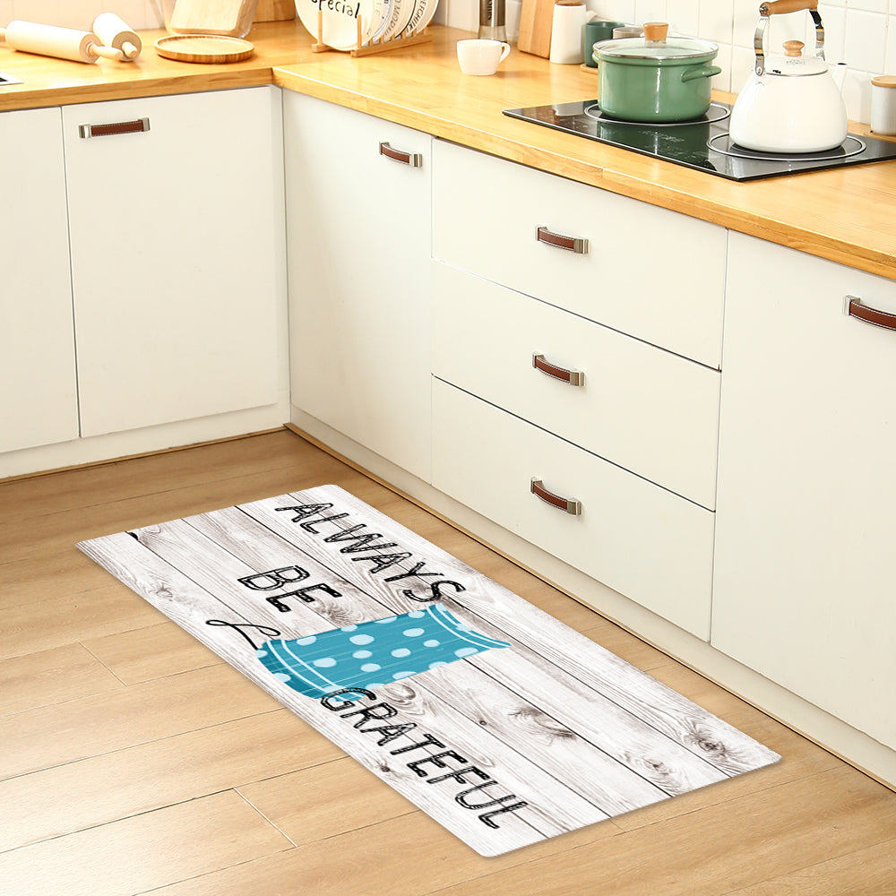 19.6 in. x 55 in. Anti-Fatigue Kitchen Runner Mat (Grateful)