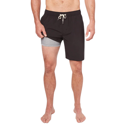 Fair Harbor The Anchor Men's Swim Trunk Boardshort - Black