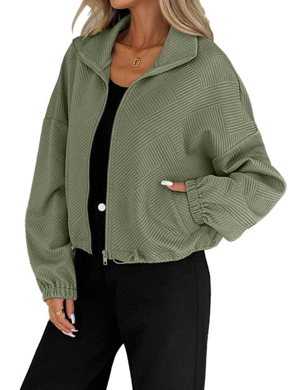 Women's Loose Baseball Jacket