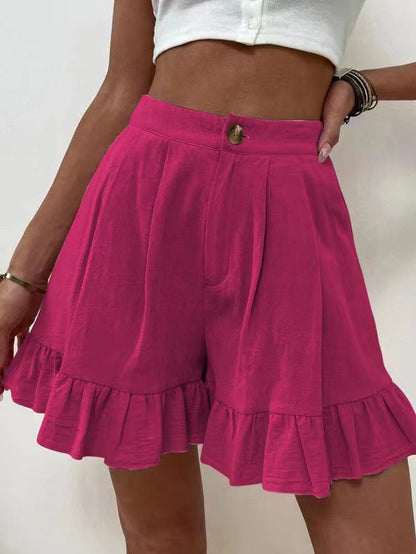 Loose-fitting Shorts High-waisted Shorts For Women
