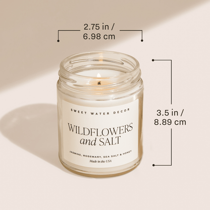 Congrats! Soy Candle - Clear Jar - 9 oz (Island AIr)