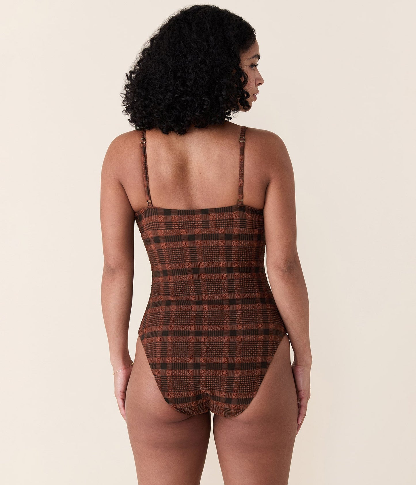 The Lanikai One Piece - Plaid - Sierra Plaid - Long Torso