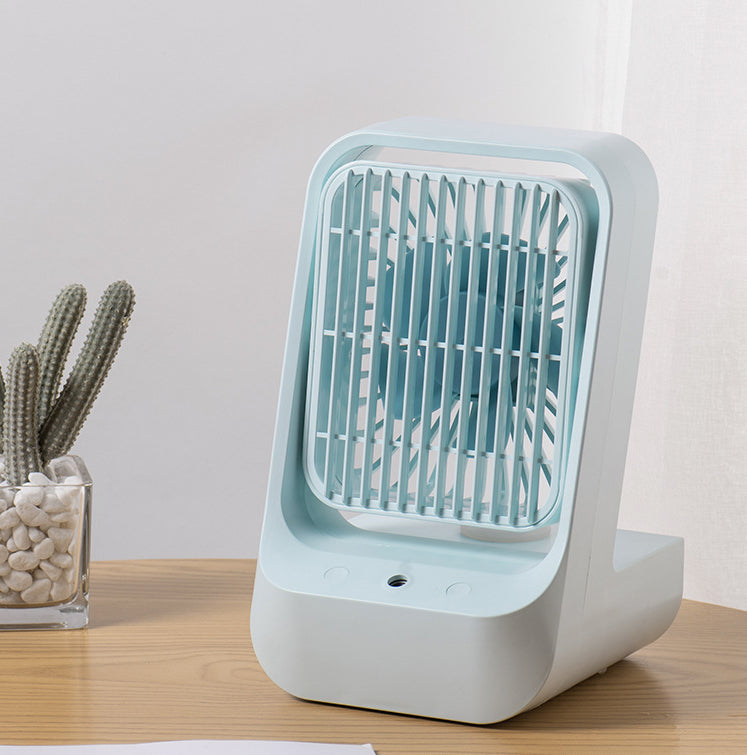 Creative New Good-Looking Good Quality USB Humidification Mini Fan Portable Mobile Humidifier Fan