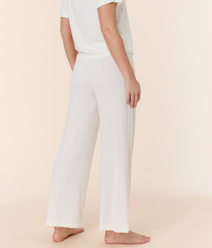 The Wide Leg Pant - Wide Rib - Snow