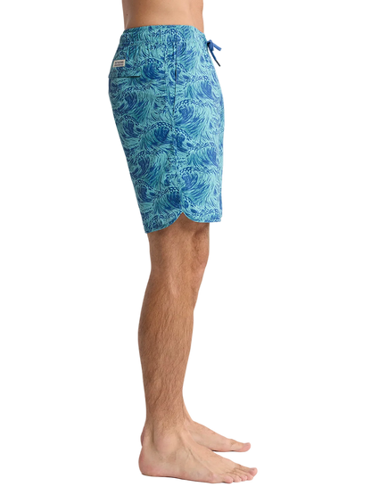 Fair Harbor The Anchor Men's Trunks Boardshort - Rushing Waves