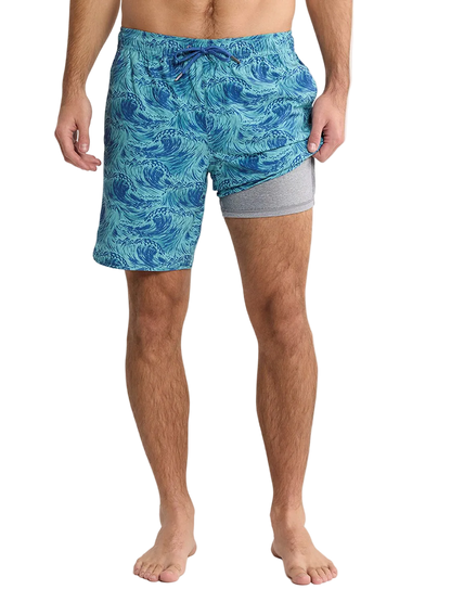 Fair Harbor The Anchor Men's Trunks Boardshort - Rushing Waves