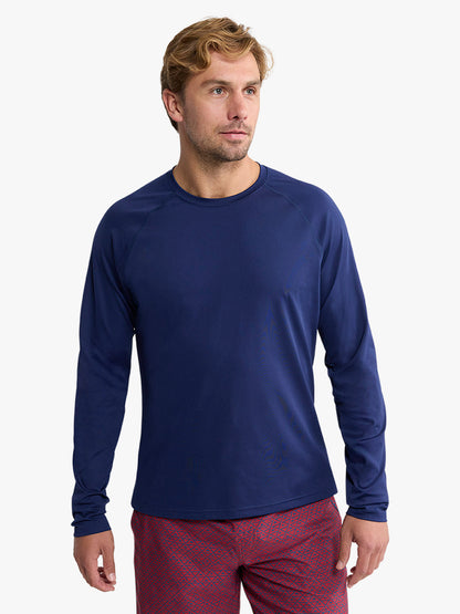 Fair Harbor Men's Anchor Rashguard - Navy