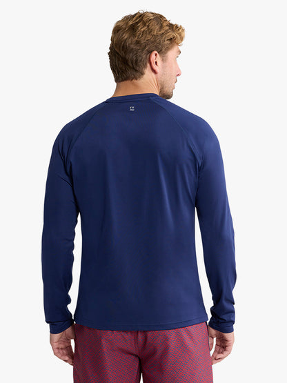 Fair Harbor Men's Anchor Rashguard - Navy
