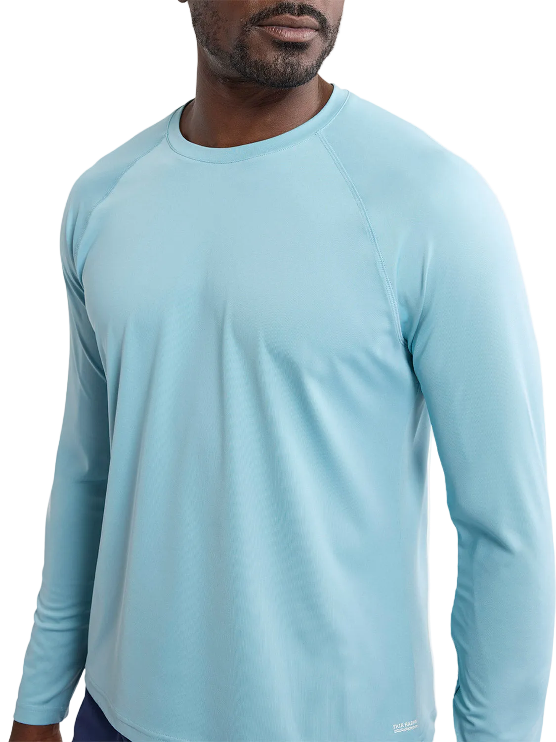 Fair Harbor Men's Anchor Rashguard - Bay Blue