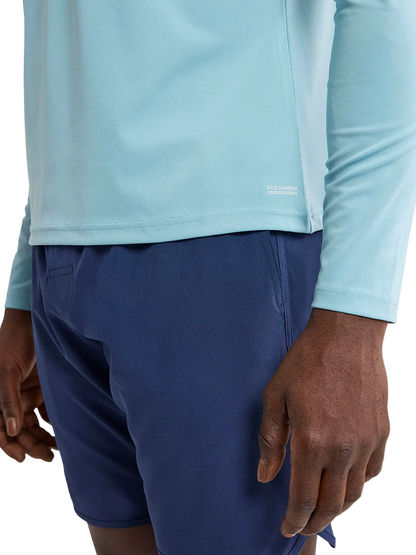 Fair Harbor Men's Anchor Rashguard - Bay Blue