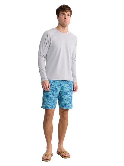 Fair Harbor Men's Anchor Rashguard - Seastone