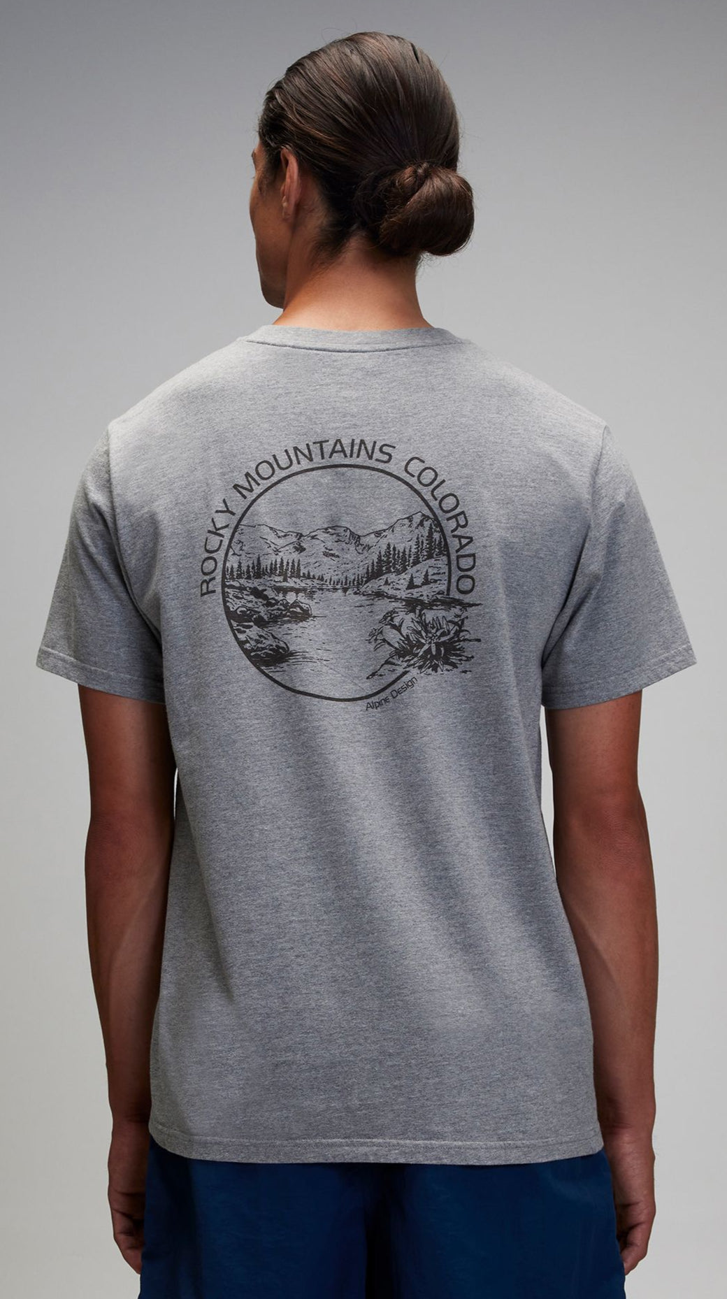 Alpine Design Men's Ad Hike Ss Short Sleeve Graphic Upf 30+ T-Shirt