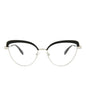 Alexander McQueen Cat Eye-Frame Metal Optical Frames