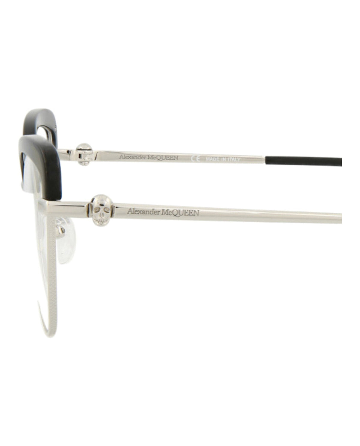 Alexander McQueen Cat Eye-Frame Metal Optical Frames