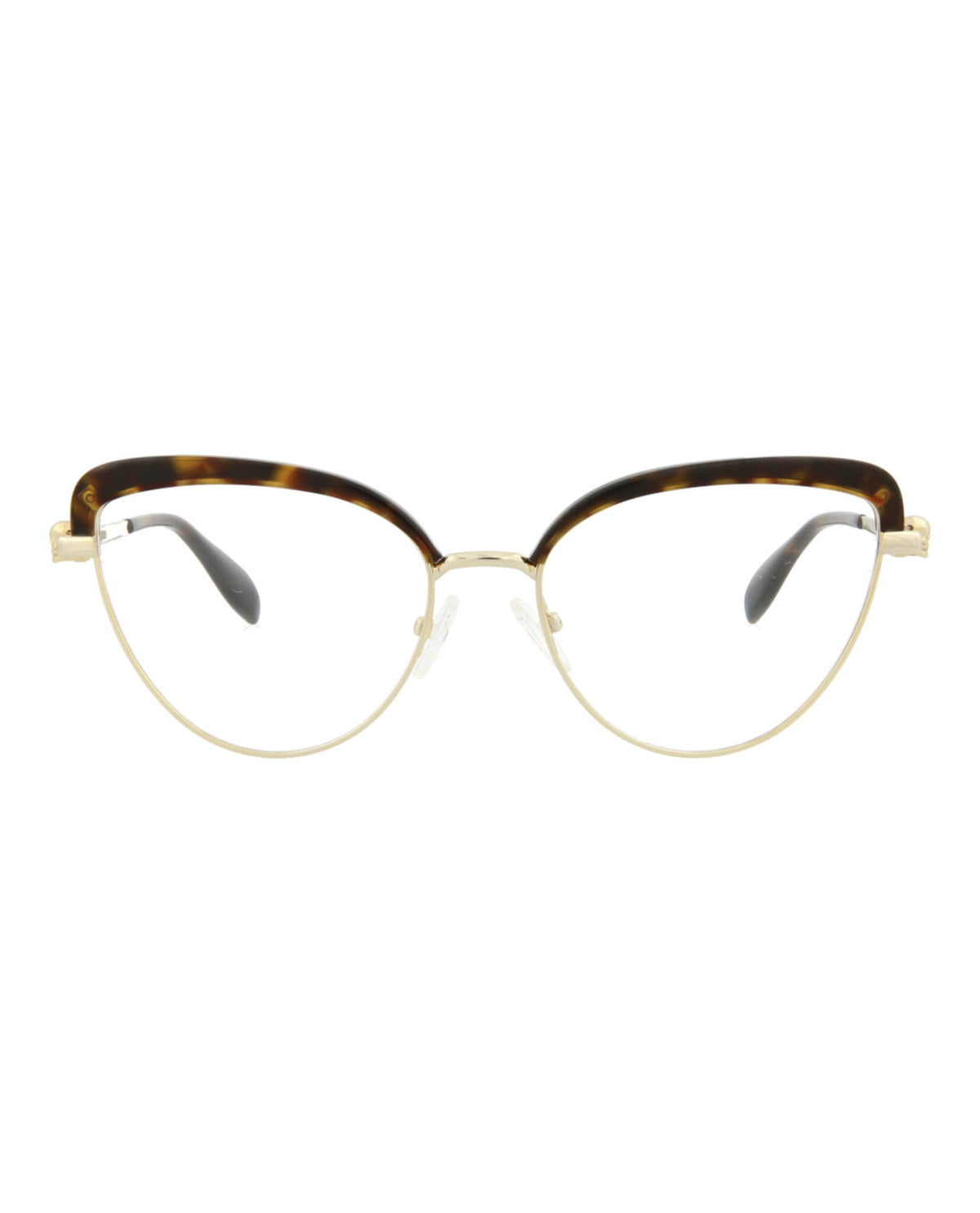 Alexander McQueen Cat Eye-Frame Metal Optical Frames