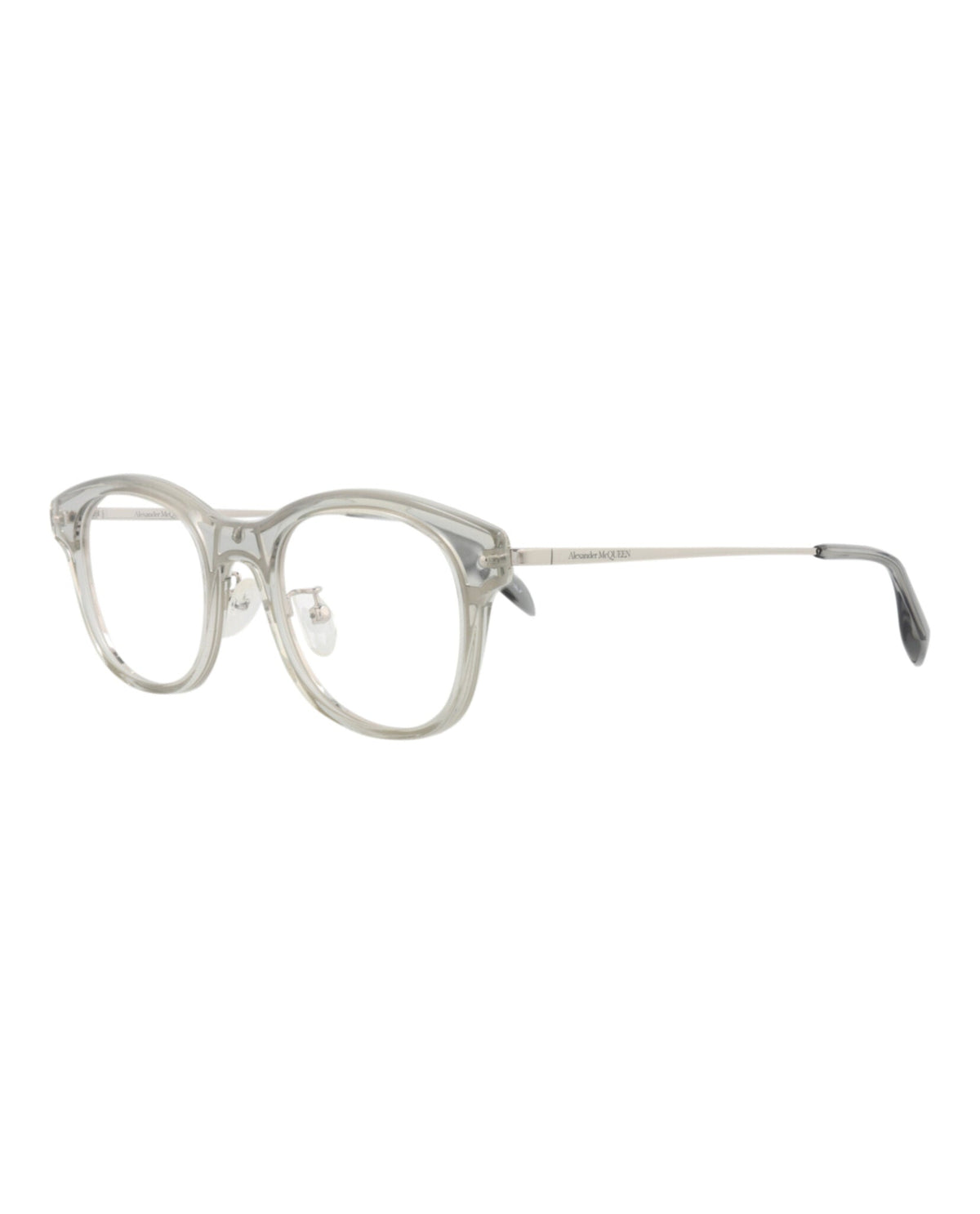 Alexander McQueen Round-Frame Acetate Optical Frames