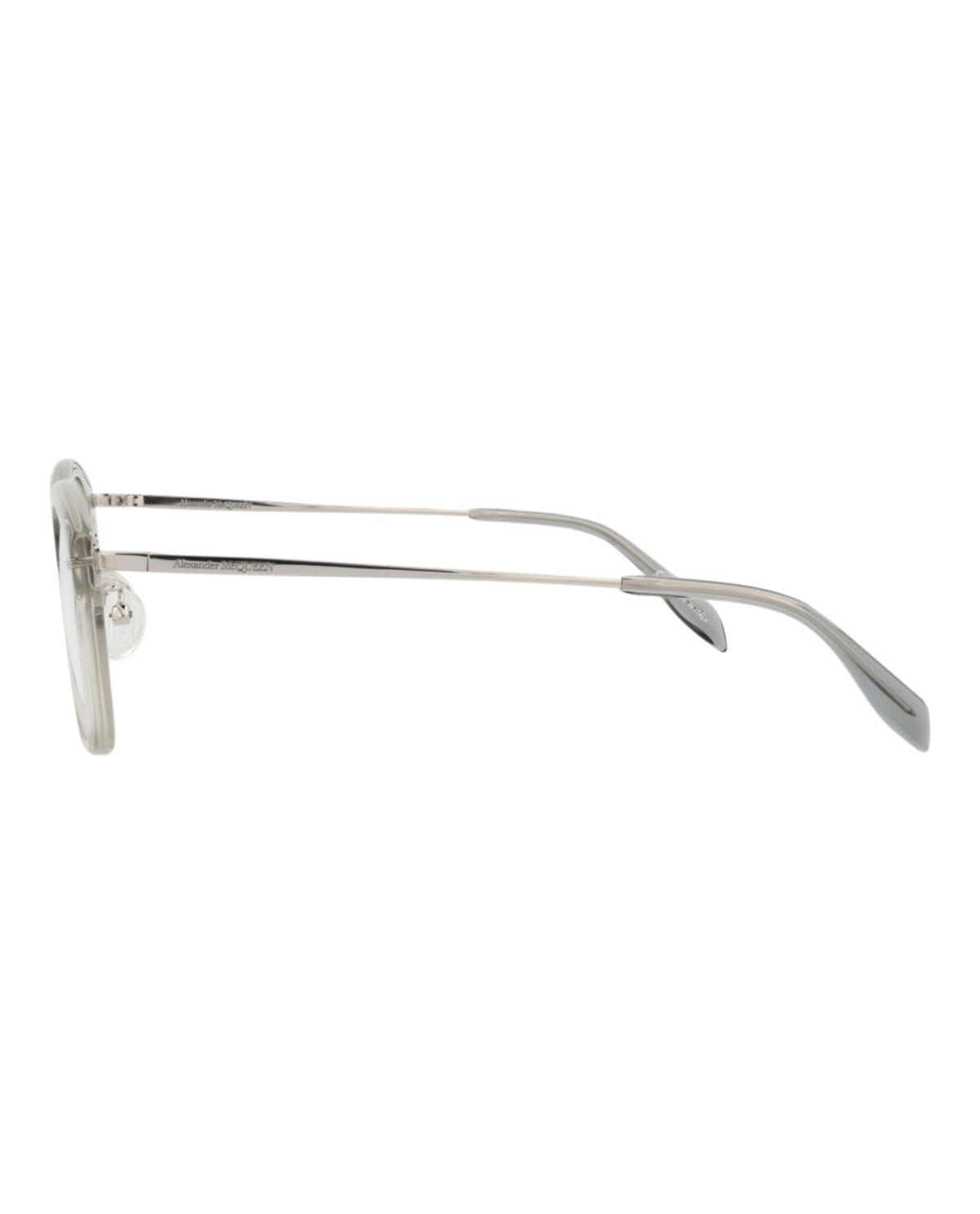 Alexander McQueen Round-Frame Acetate Optical Frames