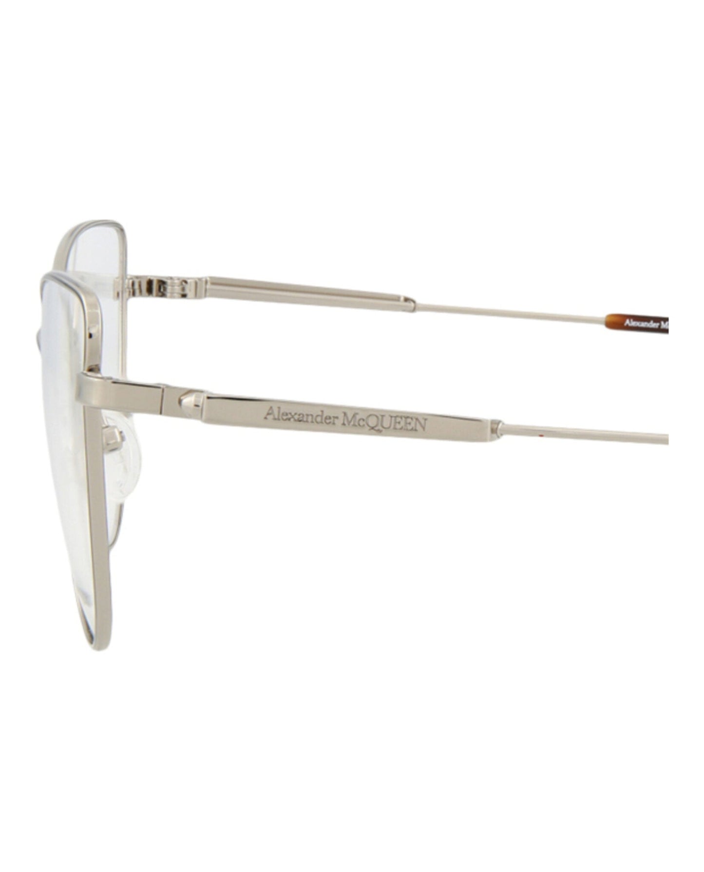 Alexander McQueen Cat Eye-Frame Metal Optical Frames