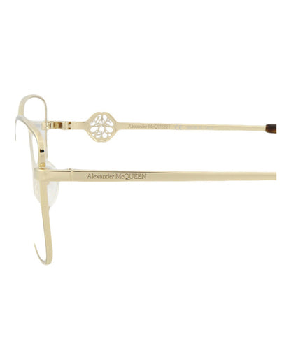 Alexander McQueen Cat Eye-Frame Metal Optical Frames