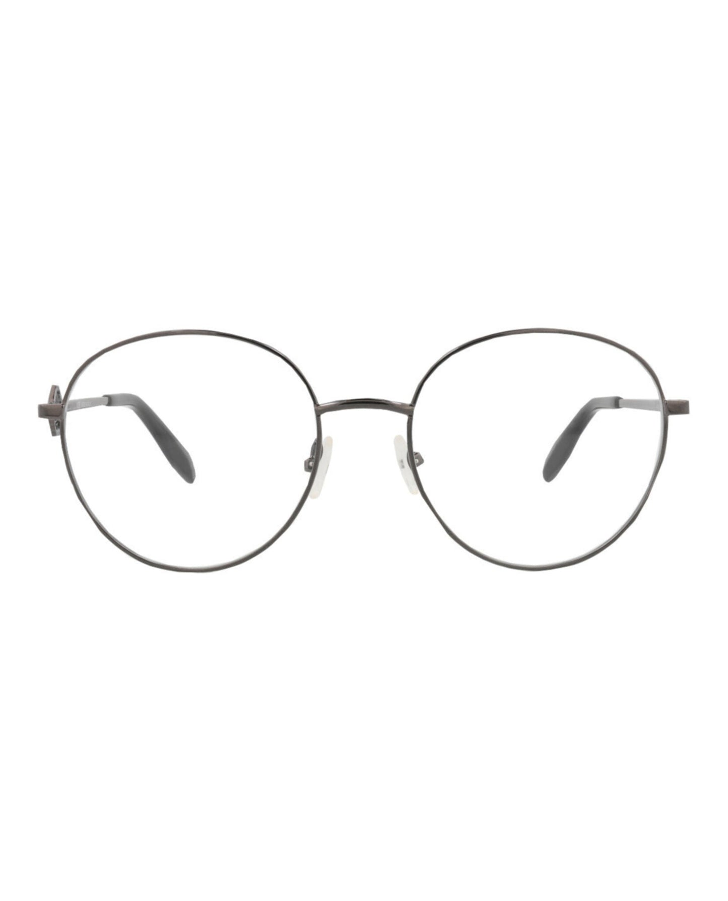 Alexander McQueen Round-Frame Metal Optical Frames