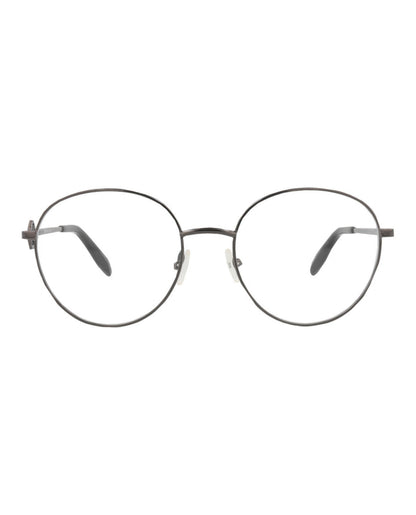 Alexander McQueen Round-Frame Metal Optical Frames