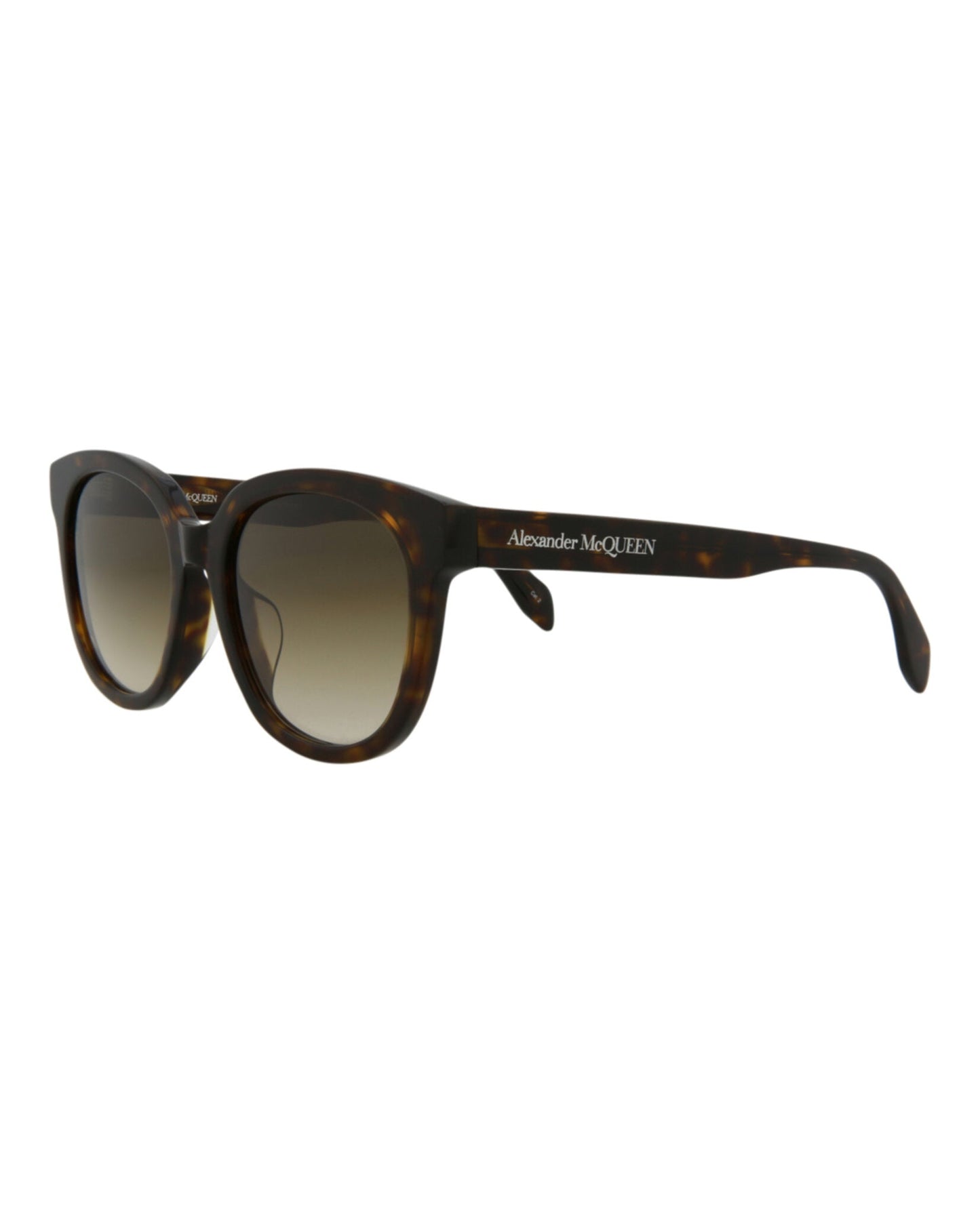 Alexander McQueen Women's Round-Frame Acetate Sunglasses