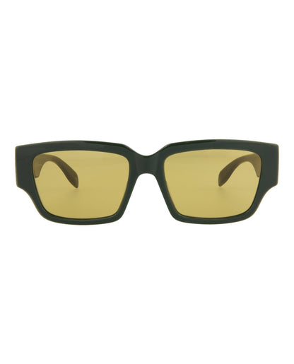 Alexander McQueen Women's Square/Rectangle-Frame Acetate Sunglasses