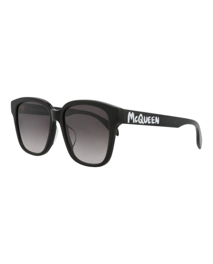 Alexander McQueen Square-Frame Acetate Sunglasses