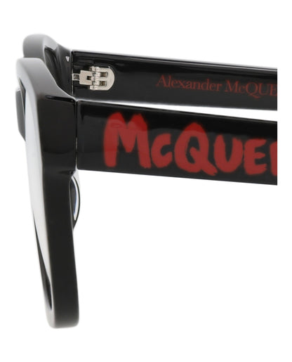 Alexander McQueen Square-Frame Acetate Optical Frames