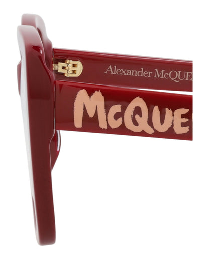 Alexander McQueen Square-Frame Acetate Optical Frames