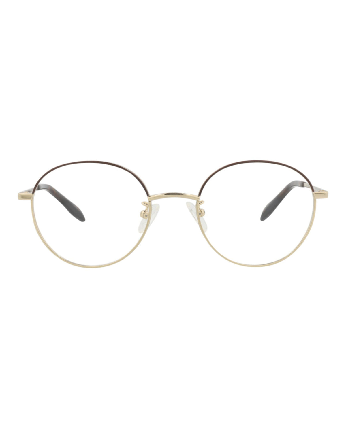 Alexander McQueen Round-Frame Metal Optical Frames