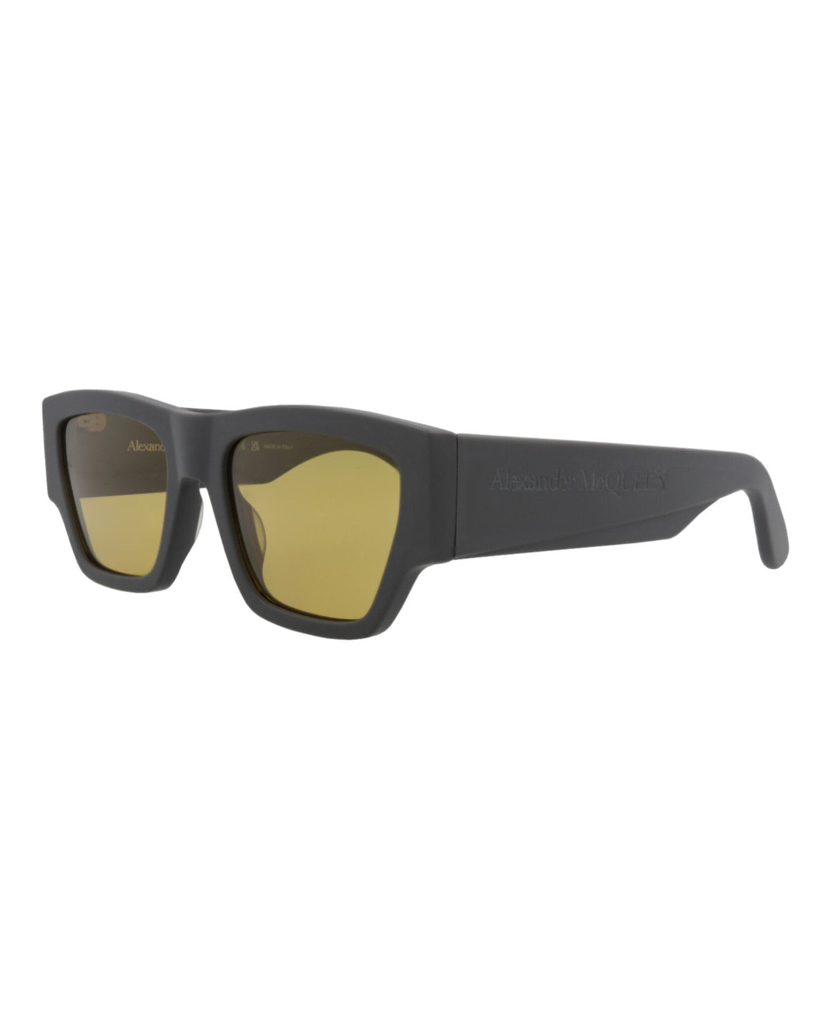 Alexander McQueen Square-Frame Recycled Acetate Sunglasses