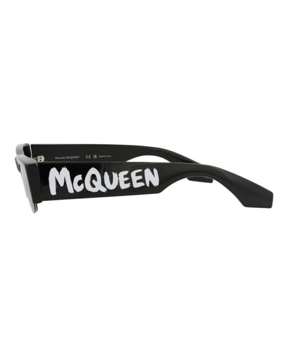Alexander McQueen Square-Frame Recycled Acetate Sunglasses