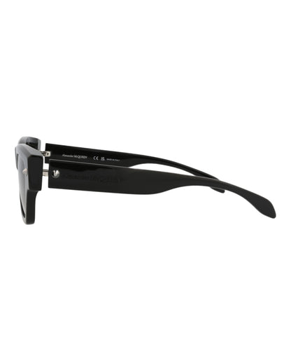 Alexander McQueen Square-Frame Recycled Acetate Sunglasses