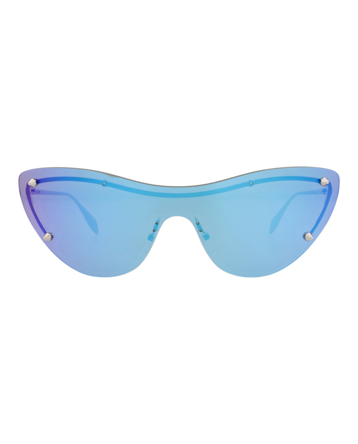 Alexander McQueen Cat Eye-Frame Metal Sunglasses