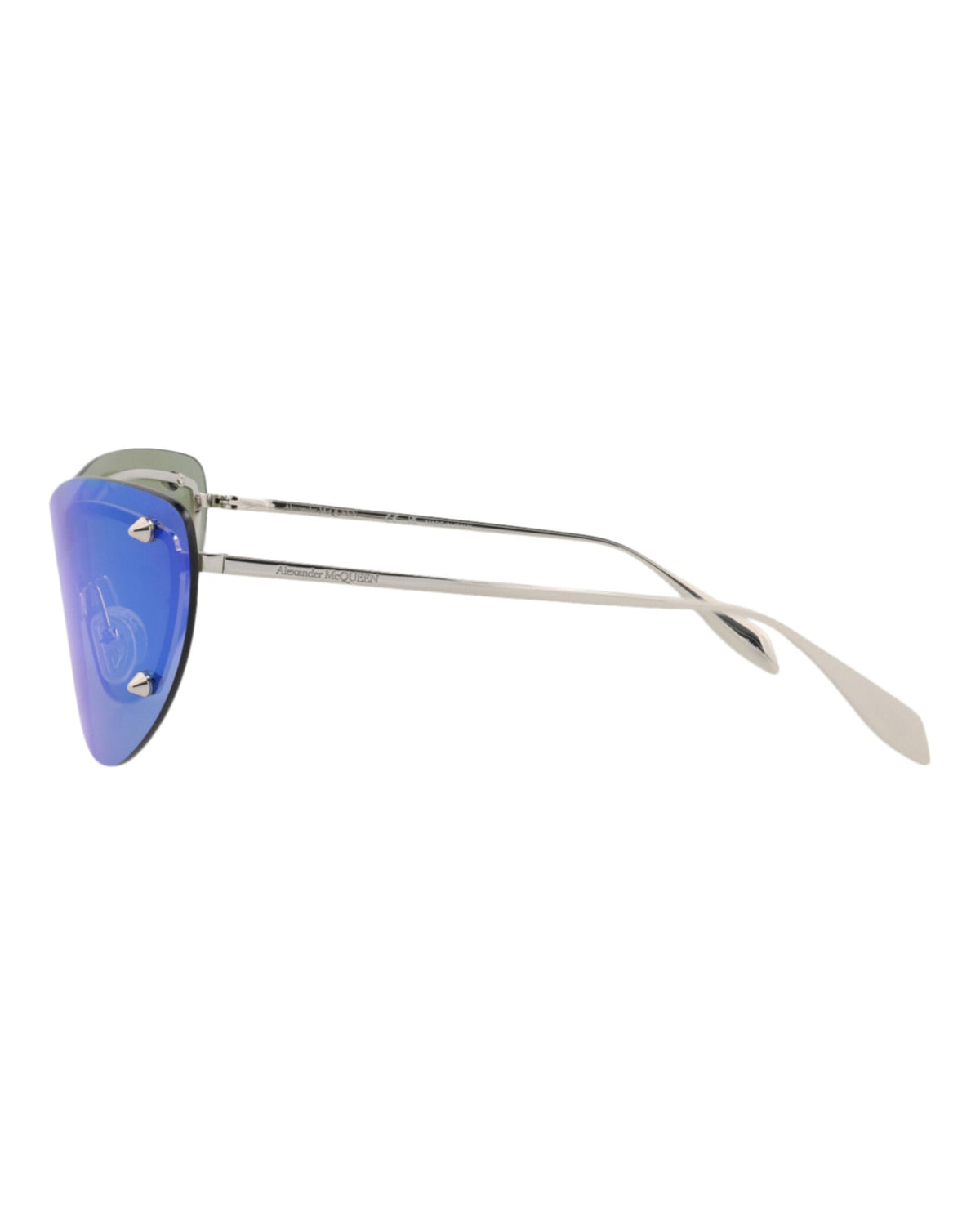 Alexander McQueen Cat Eye-Frame Metal Sunglasses