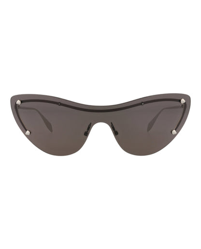 Alexander McQueen Cat Eye-Frame Metal Sunglasses