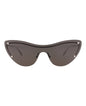 Alexander McQueen Cat Eye-Frame Metal Sunglasses