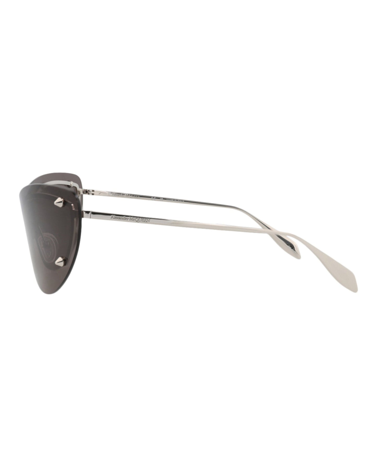 Alexander McQueen Cat Eye-Frame Metal Sunglasses