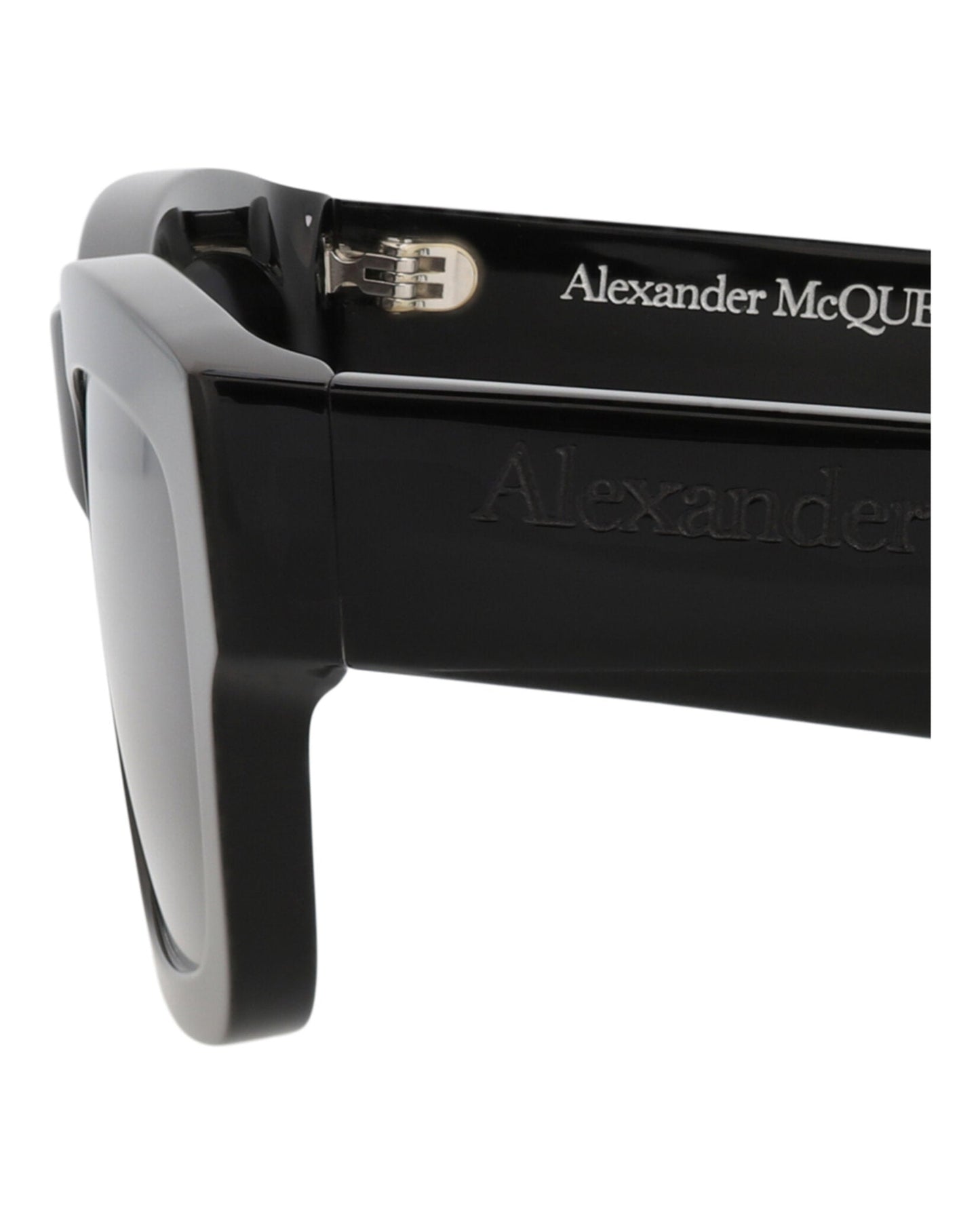 Alexander McQueen Square-Frame Recycled Acetate Sunglasses