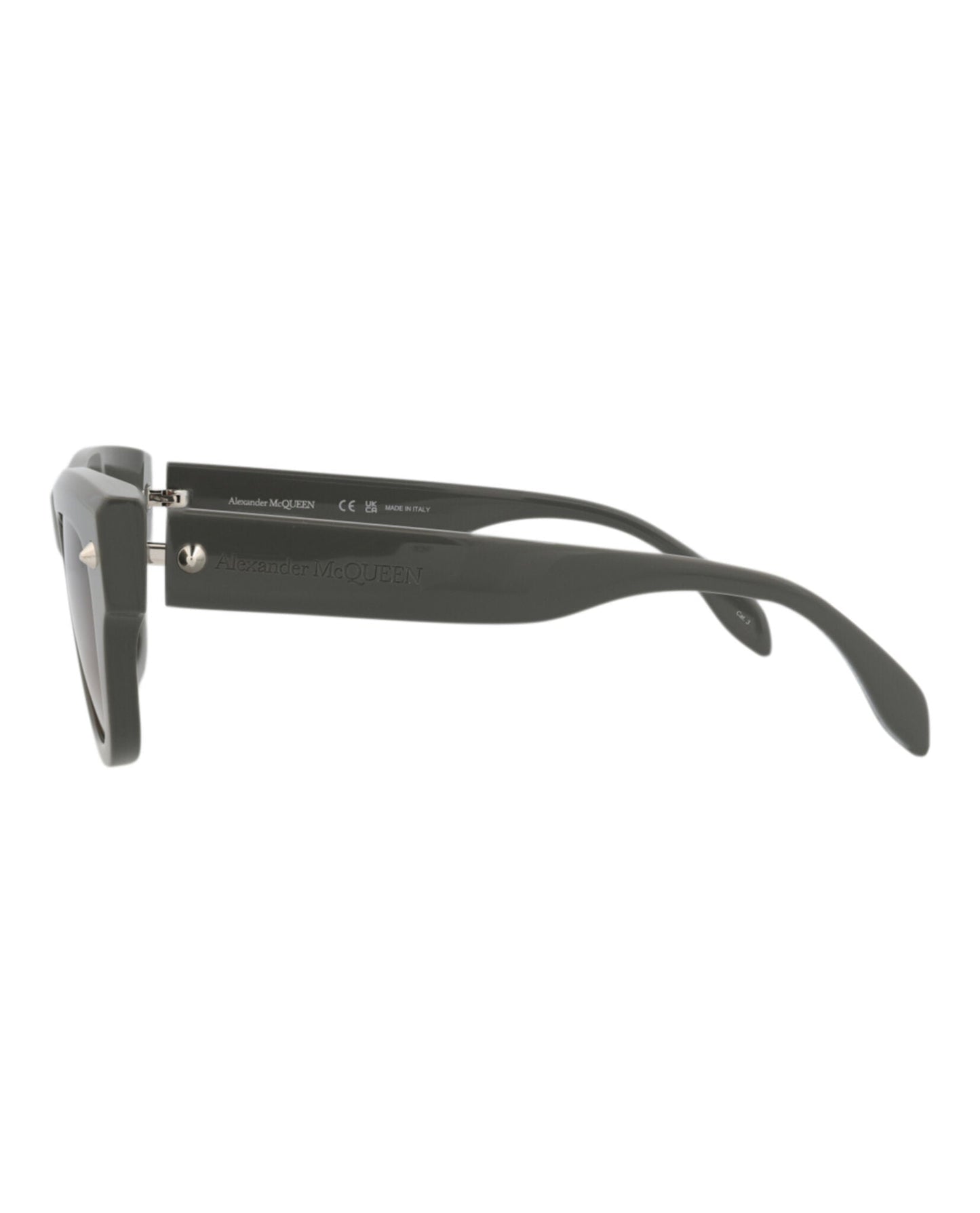 Alexander McQueen Square-Frame Recycled Acetate Sunglasses
