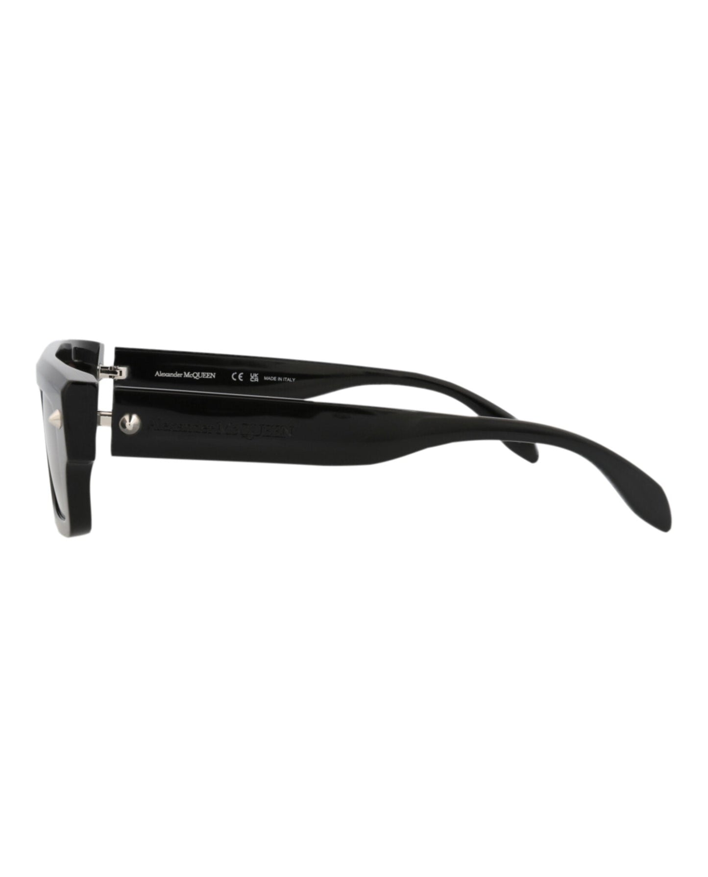 Alexander McQueen Square-Frame Recycled Acetate Sunglasses