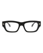 Alexander McQueen Square-Frame Recycled Acetate Optical Frames