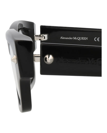 Alexander McQueen Square-Frame Recycled Acetate Optical Frames