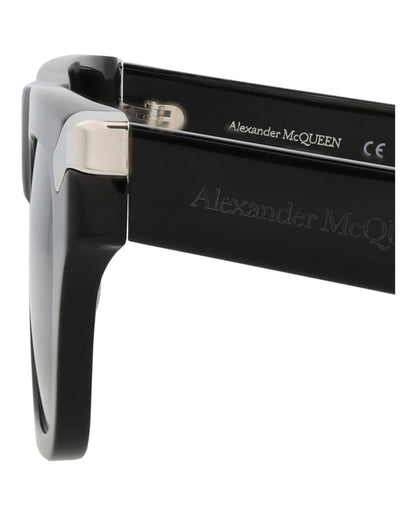 Alexander McQueen Square-Frame Recycled Acetate Sunglasses