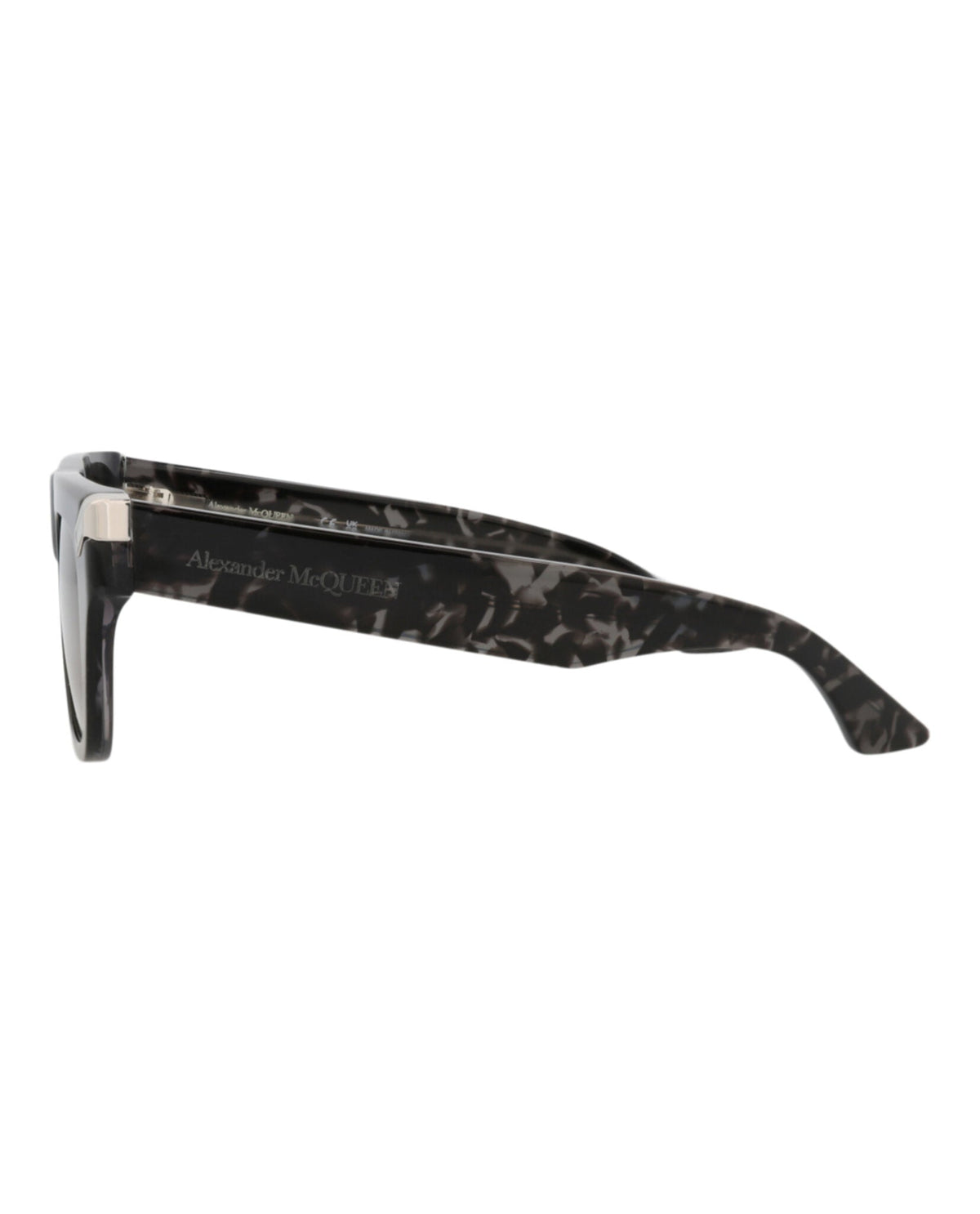 Alexander McQueen Square-Frame Recycled Acetate Sunglasses