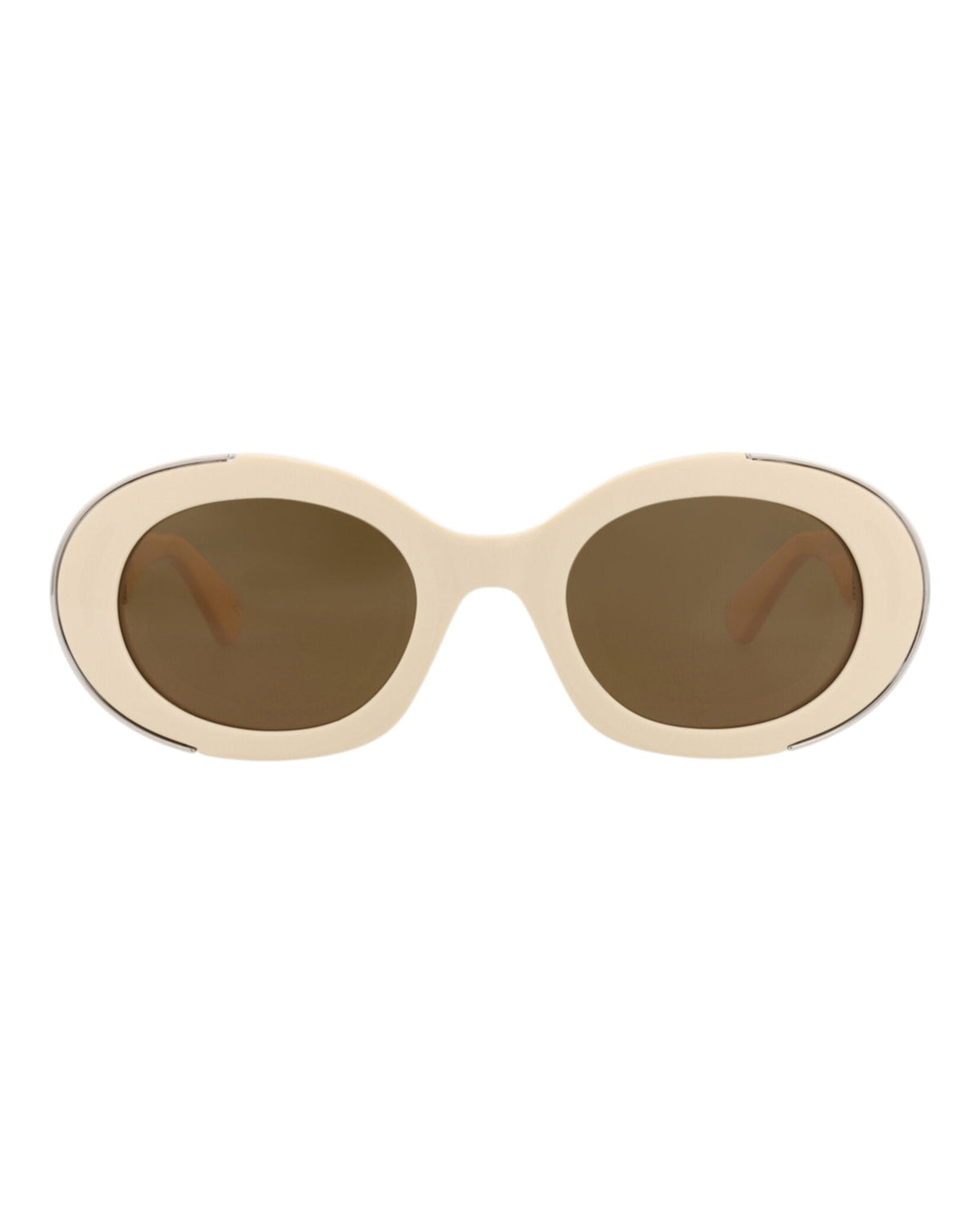 Alexander McQueen Round-Frame Recycled Acetate Sunglasses