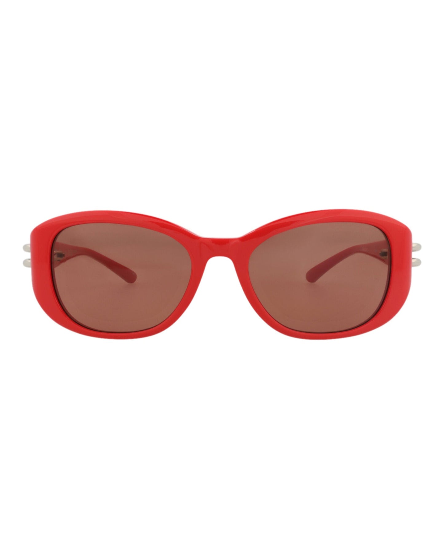 Alexander McQueen Round-Frame Recycled Acetate Sunglasses