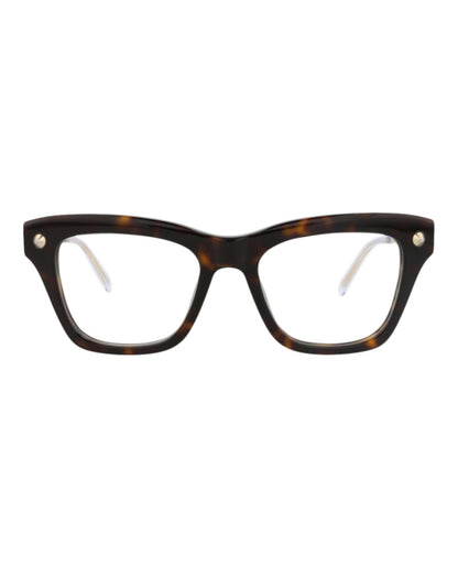 Alexander McQueen Square-Frame Recycled Acetate Optical Frames