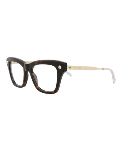 Alexander McQueen Square-Frame Recycled Acetate Optical Frames